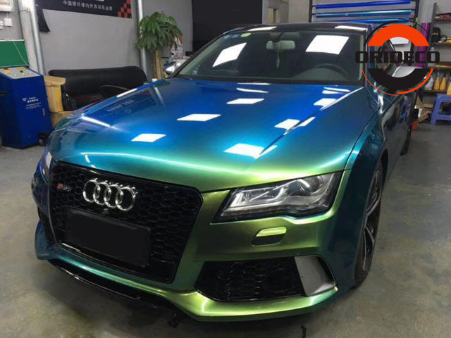 Super Gloss Metallic Jungle Green Vinyl Car Wrap Foil Air Free Metal Glossy  Forest Green Film Car Wrapping 1.52x20 meters/5x67ft